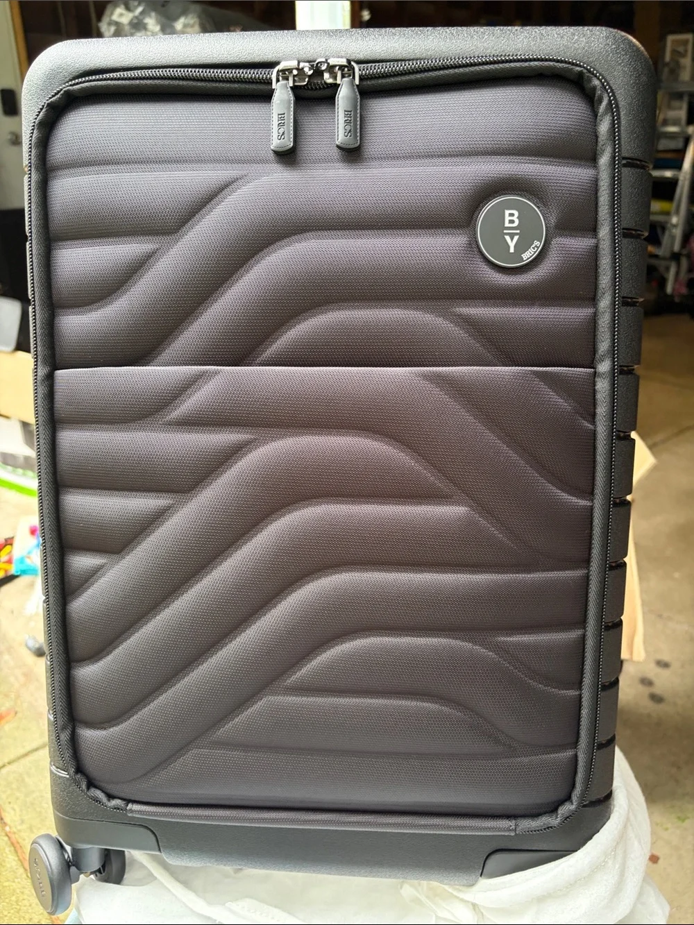 New by brics Travel Black Carry-On Spinner Suitcase - Ulisse 37
